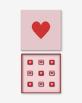 9 Piece Valentine's Chocolate Heart Gift Box